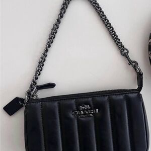 Coach Nolita 19 Black Quilted Crossbody Bag